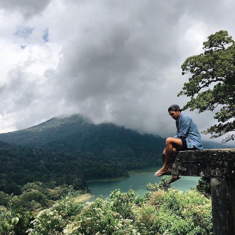 Bali Twin Lakes Viewpoint Bali Car Driver Cheap Car Rental in bali (1)