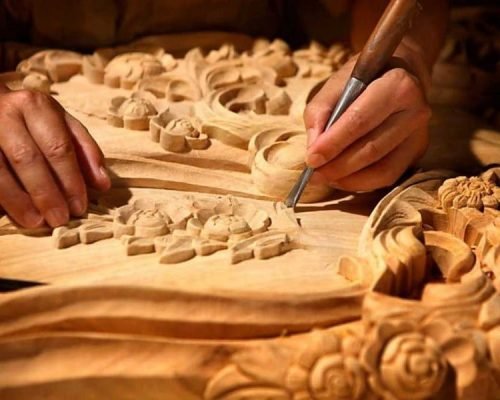 Art village (Batik, Silver, Wood Carving)